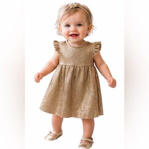H&M Gold Kids Formal Dress